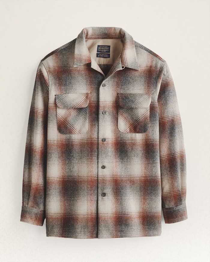 MEN'S PLAID BOARD SHIRT